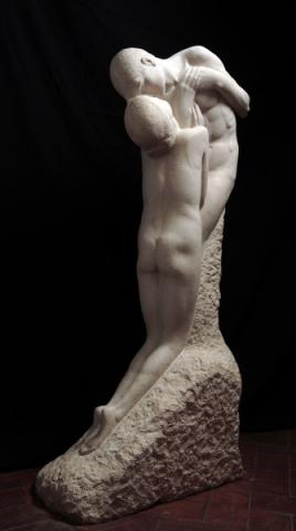 Giovanni Prini, Gli Amanti, 1909-1913, marmo